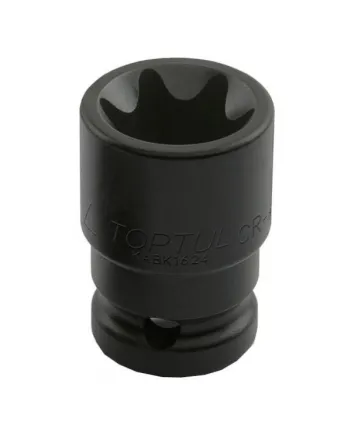 Головка торцевая ударная 1/2" E24 Toptul