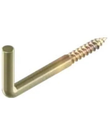 Крюк-шуруп 10*100 L-образный Крюк-шуруп 10*100 L-образный