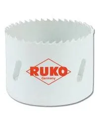 Сверло корончатое по металлу 52 мм Bi-Metal Ruko Со8 без хвост.