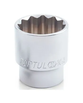 Головка торцева 1/2" 30мм 12 гр. Toptul