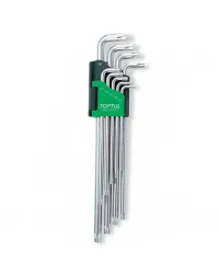 Набір Г-подіб. ключів TORX T10-T50 9од. супердовгих