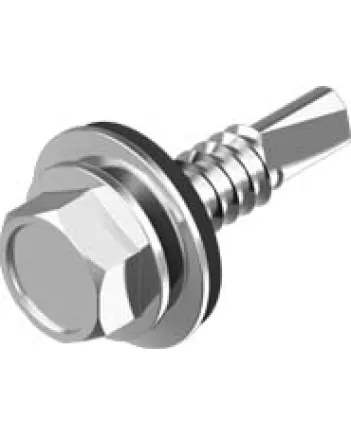 Саморез шестигранная головка по метелу 6,3*70 з\ш TEX-H DIN7504K