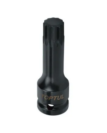 Головка ударная 1/2" SPLINE M16 L77мм Toptul Головка ударная 1/2" SPLINE M16 L77мм Toptul
