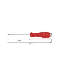 Викрутка крестова PH1*100 мм ударна SUPER GRIP Toptul