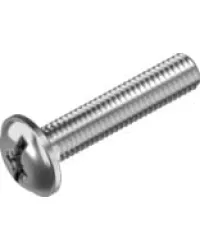 DIN967 Гвинт М6*16 меблевий бурт. А2 PZ+PL