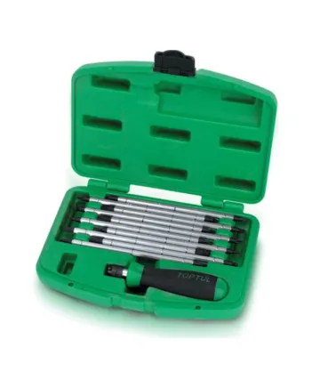 Набір викруток 20 в 1 (PH,PZ,SL,Hex,Torx) Toptul