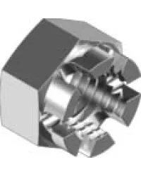 Гайка корончатая М 10 кл8 DIN935