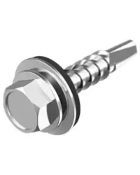 Шестигранная головка по дереву 4,8*25 DIN7504K TEX-HF