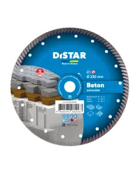 Круг алмазний 230 Distar TURBO BETON синій