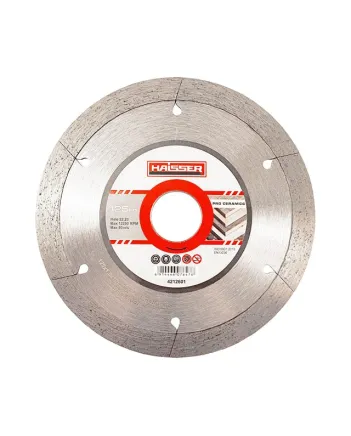Диск алмазний PRO CERAMICS 125x1,6x22,23 HAISSER Диск алмазний PRO CERAMICS 125x1,6x22,23 HAISSER