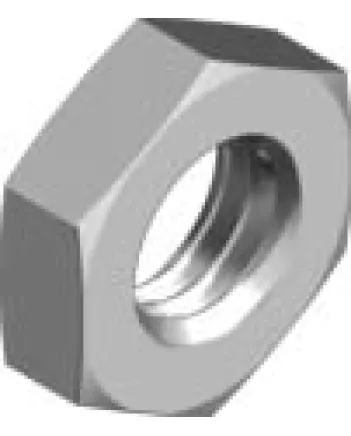 Гайка низкая М 12 DIN439B А2