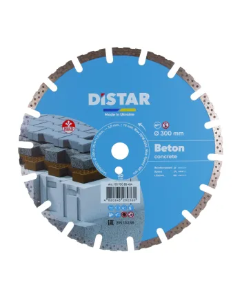 Круг алмазний 300 1A1RSS DISTAR Beton сигмент Круг алмазний 300 1A1RSS DISTAR Beton сигмент