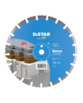 Круг алмазний 350*25,4 Baumesser 1A1RSS Beton сигмент синій